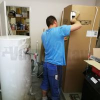 Inštalácia ležatého ohrievača vody Tatramat